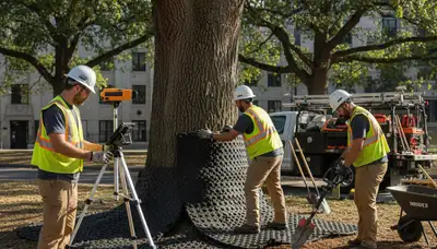 Root protection service in San Antonio, TX for healthy, stable trees