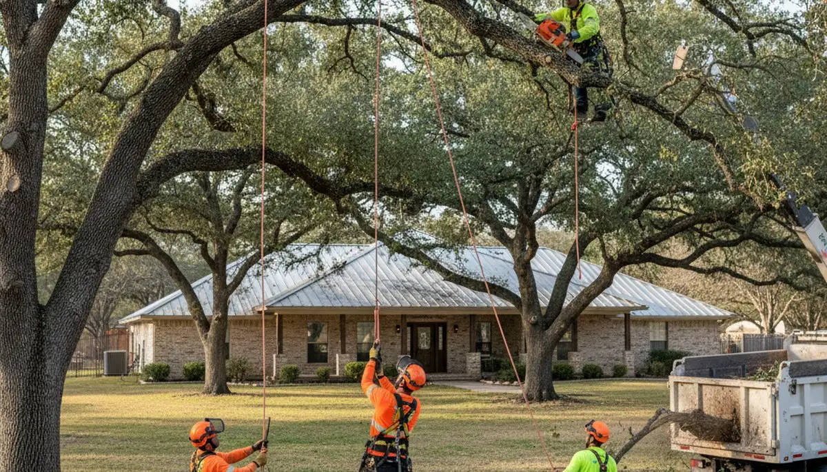 Professional tree trimming service in San Antonio, TX for safe, expert tree care