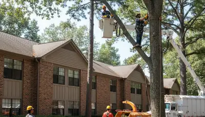 Professional tree trimming service in San Antonio, TX for safe, healthy tree maintenance