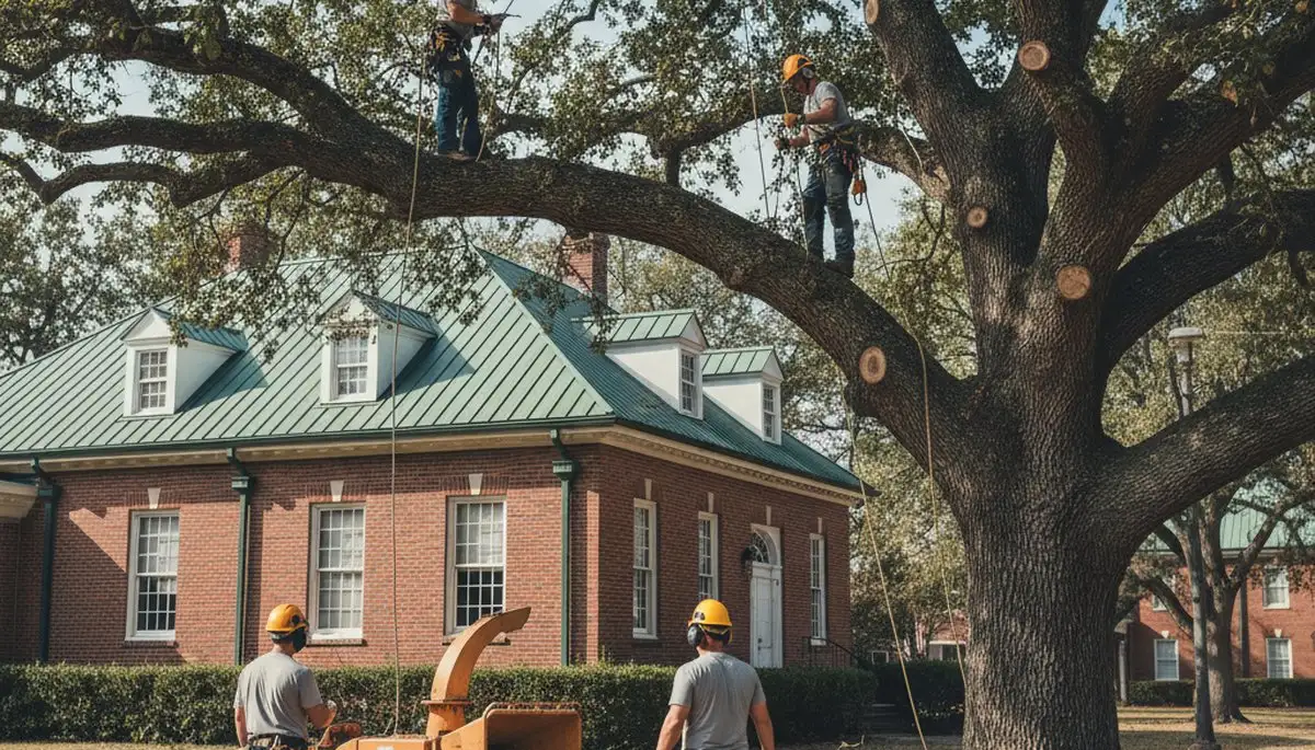 Professional tree trimming service in San Antonio, TX for safe, healthy tree care
