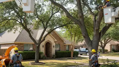 Professional tree trimming service in San Antonio, TX for residential and commercial properties